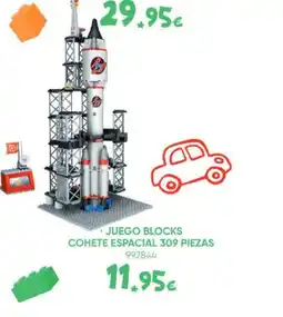 Family Cash Juego blocks cohete espacial 309 piezas oferta