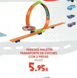 Family Cash Parking maletín transporte de coches con 2 piezas oferta