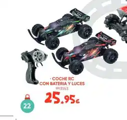 Family Cash Coche rc con bateria y luces oferta