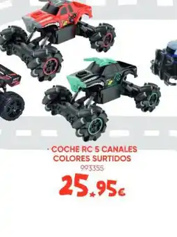 Family Cash Coche rc 5 canales colores surtidos oferta