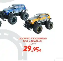 Family Cash Coche rc todoterreno azul y amarillo oferta