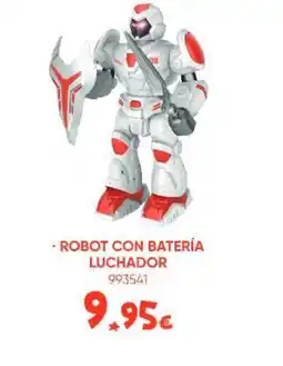 Family Cash Robot con batería luchador oferta