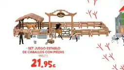 Family Cash Set juego establo de caballos con piezas oferta