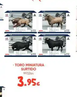 Family Cash Toro miniatura surtido oferta