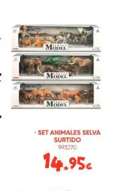 Family Cash Set animales selva surtido oferta