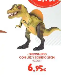Family Cash Dinosaurio con luz y sonido oferta