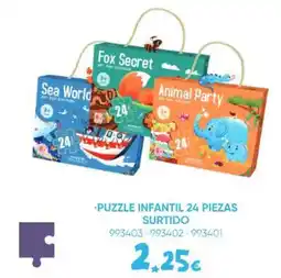 Family Cash Puzzle infantil 24 piezas surtido oferta