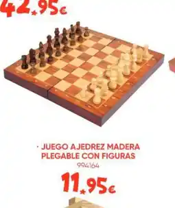 Family Cash Juego ajedrez madera plegable con figuras oferta