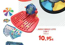 Family Cash Juego bingo loto 2 en 1 oferta
