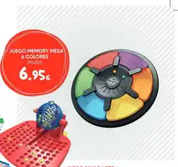Family Cash Juego memory mesa 6 colores oferta