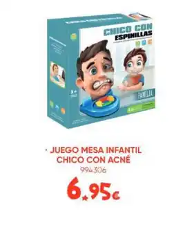 Family Cash Juego mesa infantil chico con acné oferta