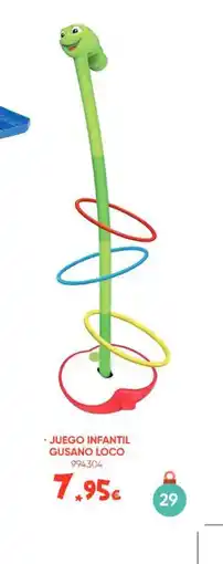 Family Cash Juego infantil gusano loco oferta