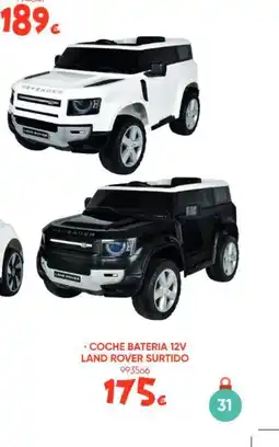 Family Cash Coche bateria 12v land rover surtido oferta