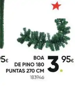 Family Cash Boa de pino 180 puntas oferta