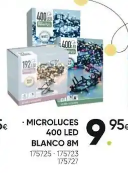Family Cash Microluces 400 led blanco 8m oferta