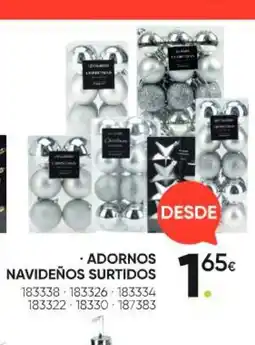 Family Cash Adornos navideños surtidos oferta