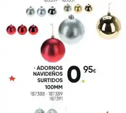 Family Cash Adornos navideños surtidos 100mm oferta