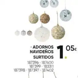 Family Cash Adornos navideños surtidos oferta