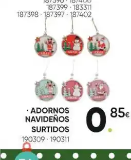 Family Cash Adornos navideños surtidos oferta
