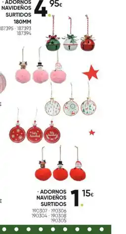 Family Cash Adornos navideños surtidos oferta