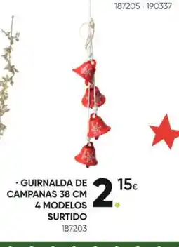 Family Cash Guirnalda de campanas 4 modelos surtido oferta