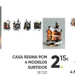 Family Cash Casa resina 4 modelos surtidos oferta