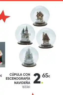 Family Cash Cúpula con escenografía navideña oferta