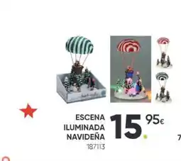 Family Cash Escena iluminada navideña oferta