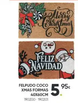 Family Cash Felpudo coco xmas formas oferta