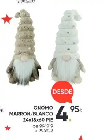 Family Cash Gnomo marron/blanco oferta