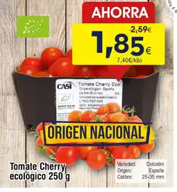 FROIZ Tomate Cherry ecológico oferta