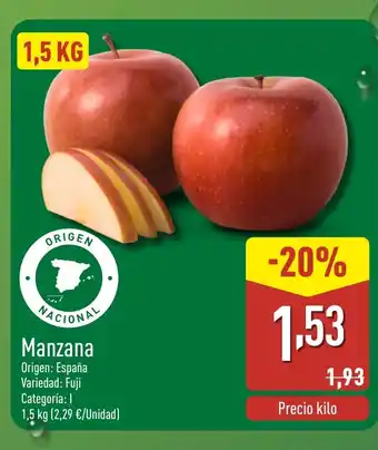 ALDI Manzana oferta