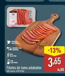 ALDI Filetes de lomo adobados oferta