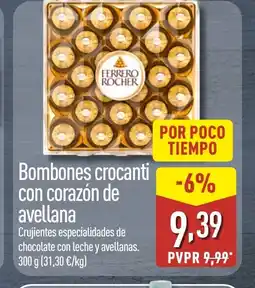 ALDI Bombones crocanti con corazón de avellana oferta