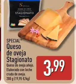 ALDI SPECIAL Queso de oveja Stagionato oferta