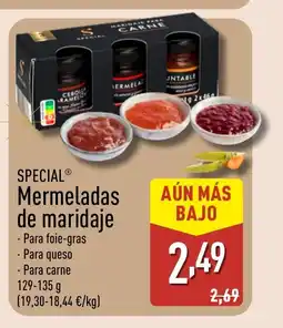 ALDI SPECIAL Mermeladas de maridaje oferta