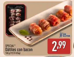 ALDI SPECIAL Dátiles con bacon oferta