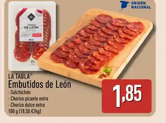LA TABLA Embutidos de León