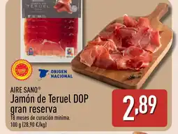 ALDI AIRE SANO Jamón de Teruel DOP oferta