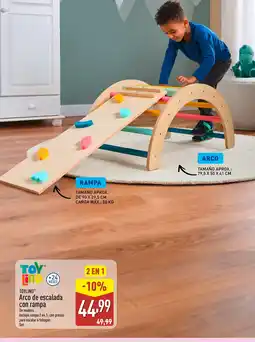 ALDI TOYLINO Arco de escalada con rampa oferta