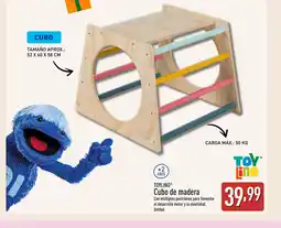 ALDI TOYLINO Cubo de madera oferta