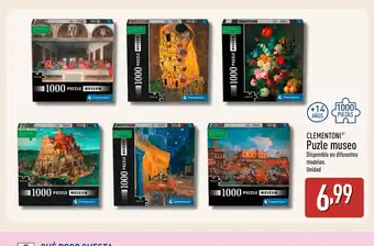 ALDI CLEMENTONI Puzle museo oferta