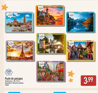 ALDI Puzle de paisajes oferta