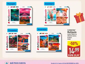 ALDI CLEMENTONI Multipuzle oferta