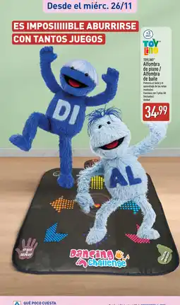 ALDI TOYLINO Alfombra de piano/ Alfombra de baile oferta