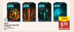 ALDI KOSMOS Juegos de mesa Exit oferta