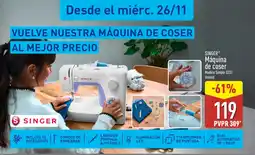 ALDI SINGER Máquina de coser oferta