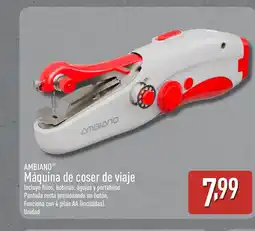 ALDI AMBIANO Máquina de coser de viaje oferta