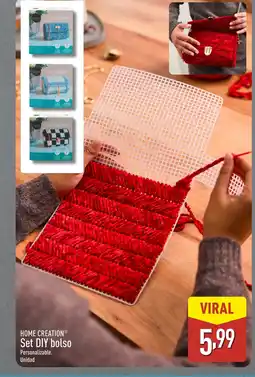 ALDI HOME CREATION Set DIY bolso oferta