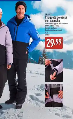 ALDI CRANE Chaqueta de esquí con capucha oferta